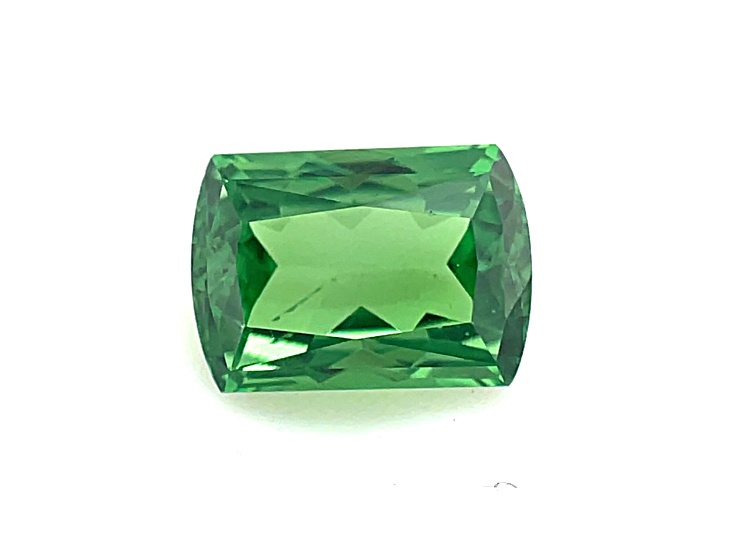 Tsavorite 6.9x4.9mm Cushion 1.27ct