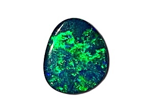 Opal on Ironstone 9.6x8.1mm Free-Form Doublet 1.54ct