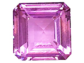 Pink Sapphire Unheated 10x10mm Emerald Cut 6.09ct