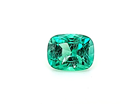Emerald 7.3x5.7mm Cushion 1.09ct
