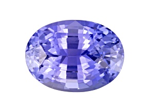 Purple Sapphire Loose Gemstone Unheated 10.32x7.59mm Oval 3.62ct