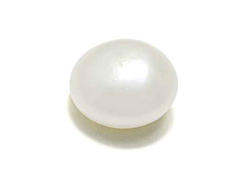 Natural Tennessee Freshwater Pearl 9.2x9.1mm Button 3.23ct
