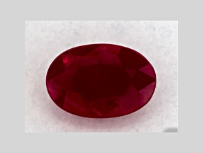 Ruby 7x4.74mm Oval 1.00ct