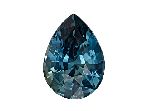 Teal Sapphire 9.8x7.1mm Pear Shape 2.70ct