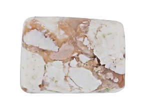 White Horse Agate 15.4x11.2mm Rectangle Cabochon 10.93ct