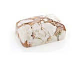 White Horse Agate 15.4x11.2mm Rectangle Cabochon 10.93ct