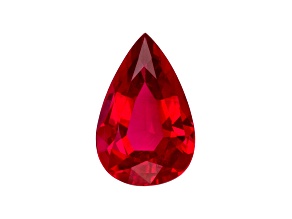 Ruby 6.1x3.9mm Pear Shape 0.39ct