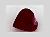 Ruby 6.74x6.57mm Heart Shape 1.08ct