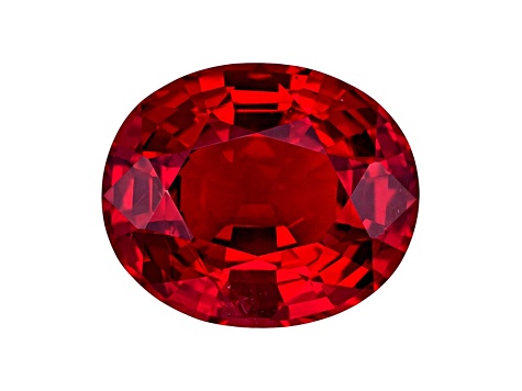 Red Spinel 8.4x7.1mm Oval 1.95ct