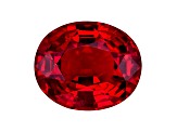 Red Spinel 8.4x7.1mm Oval 1.95ct