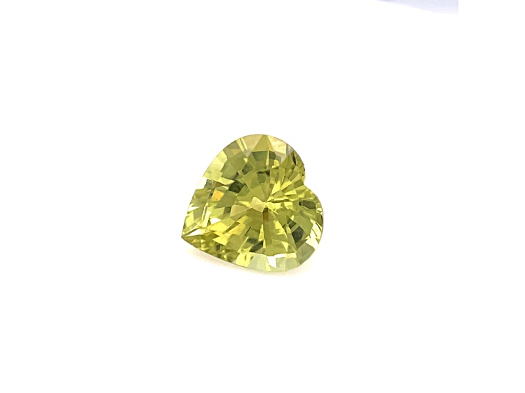 Chrysoberyl 7mm Heart Shape 1.38ct