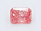 1.14ct Vivid Pink Radiant Cut Lab-Grown Diamond SI1 Clarity IGI Certified