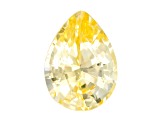 Yellow Sapphire Loose Gemstone Unheated 9.42x6.99mm Pear Shape 2.02ct
