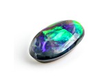 Australian Black Opal 7.5x5.0mm Oval Cabochon 0.51ct