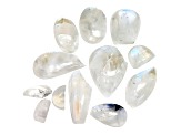 Moonstone Chipped Mixed Shape Cabochon Parcel 136.40ctw