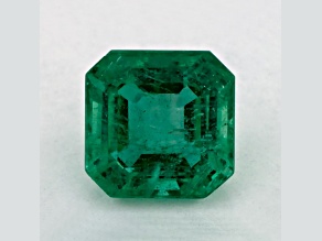 Zambian Emerald 5.97mm Asscher Cut 1.12ct