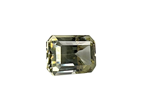 Yellow Sapphire Unheated 12.2x8.2mm Emerald Cut 6.68ct