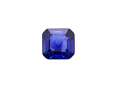 Sapphire 5.4x5.1mm Emerald Cut 0.95ct
