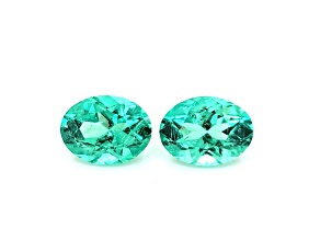 Emerald 8x6mm Oval Matched Pair 2.44ctw