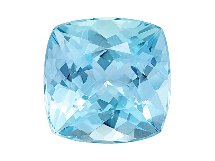 Aquamarine 6mm Cushion 0.97ct