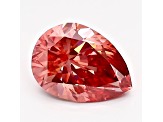 1.09ct Vivid Pink Pear Shape Lab-Grown Diamond VS2 Clarity IGI Certified