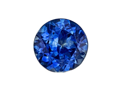 Greenish Blue Montana Sapphire Loose Gemstone 5.4mm Round 0.77ct