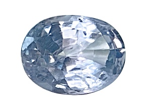 Near-Colorless Sapphire 5.97x4.51mm Oval 0.68ct
