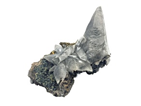 American Calcite With Chalcopyrite 8.0x6.5cm Specimen