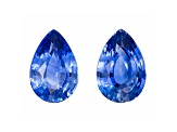 Sapphire 9.1x6.1mm Pear Shape Matched Pair 3.19ctw