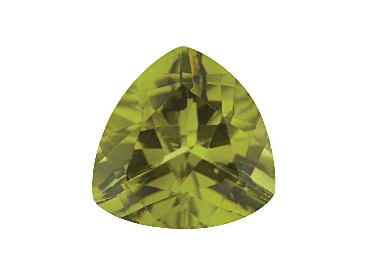 Arizona Peridot 6.5mm Trillion 0.95ct