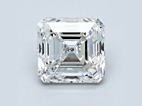 1.51ct Natural White Diamond Emerald Cut, G Color, SI2 Clarity, GIA Certified