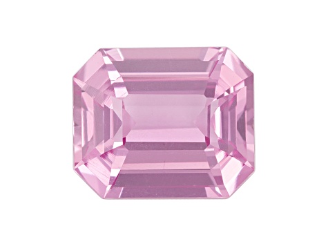 Pink Sapphire 6.7x5.6mm Emerald Cut 1.14ct