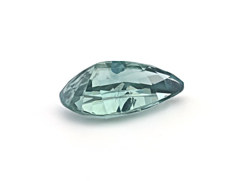 Green Sapphire Unheated 13.0x8.1mm Pear Shape 4.21ct