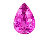 Pink Sapphire Loose Gemstone 10.58x7.37mm Pear Shape 3.07ct