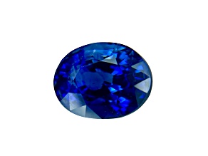 Sapphire Loose Gemstone Unheated 9.4x7.3mm Oval 3.21ct