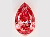 1.04ct Vivid Pink Pear Shape Lab-Grown Diamond SI1 Clarity IGI Certified