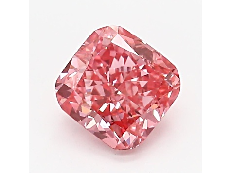 1.02ct Intense Pink Cushion Lab-Grown Diamond VS1 Clarity IGI Certified