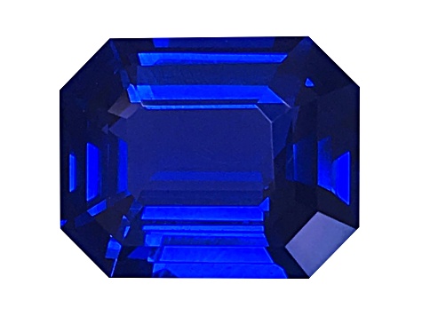 Sapphire Loose Gemstone 13.8x11mm Emerald Cut 10.06ct