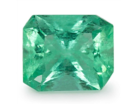 Panjshir Valley Emerald 6x5mm Emerald Cut 0.70ct