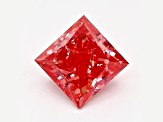 1.03ct Vivid Pink Princess Cut Lab-Grown Diamond VS2 Clarity IGI Certified