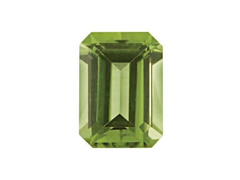 Peridot 10x8mm Emerald Cut 3.65ct