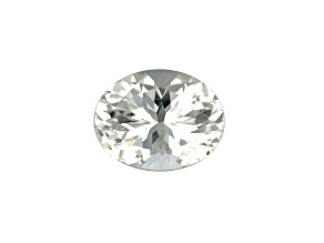 White Sapphire 7.5x6mm Oval 1.47ct