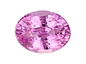 Pink Sapphire Loose Gemstone 9.2x7.2mm Oval 2.9ct