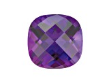 Amethyst 6mm Checkerboard Cushion 0.85ct