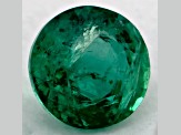 Zambian Emerald 5.95mm Round 0.91ct