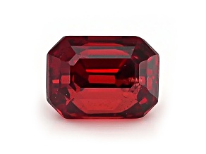 Red Spinel 6.8x5.0mm Emerald Cut 1.64ct