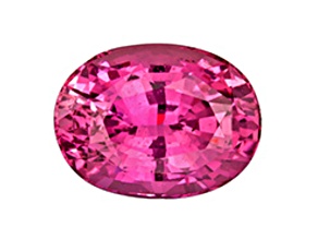 Pink Sapphire Loose Gemstone 9.51x7.07mm Oval 3.25ct