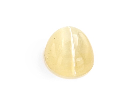 Fire Opal Cat's Eye 8x7mm Oval 1.15ct