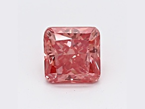 0.73ct Vivid Pink Cushion Lab-Grown Diamond SI2 Clarity IGI Certified