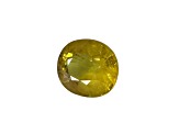 Yellow Sapphire 11.3x9.9mm Oval 6.32ct